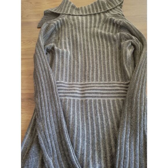 Women's Minnie Rose Cashmere Cardigan Brown Size XS Small - Picture 6 of 9